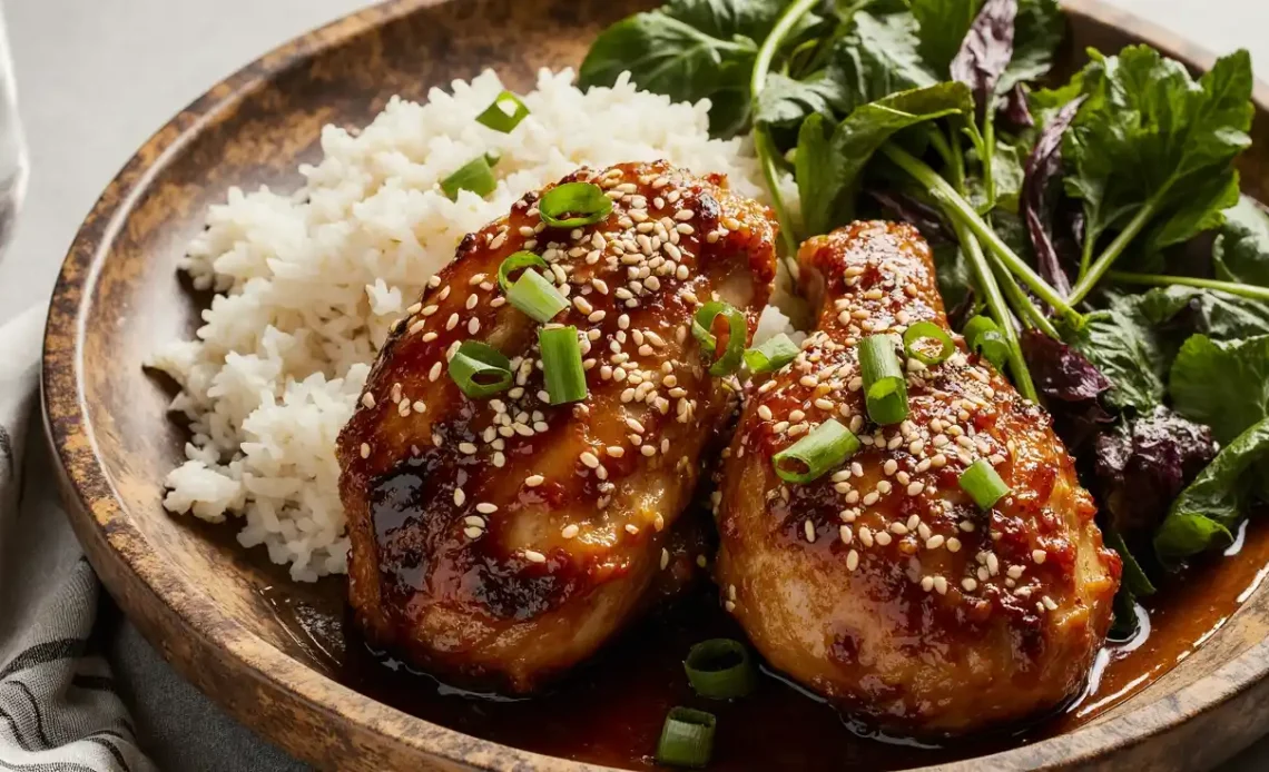 Bold, Sweet-Salty: 5 Irresistible Honey Garlic Sticky Chicken Thighs