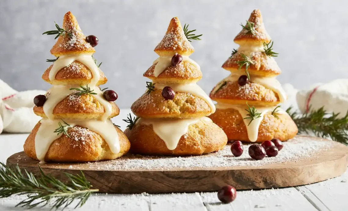 Pull Apart Christmas 3 Tree Bread – Easy Cheesy Holiday Appetizer Recipe